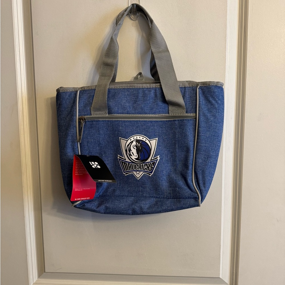 NWT Dallas Mavericks 16 can Cooler Tote